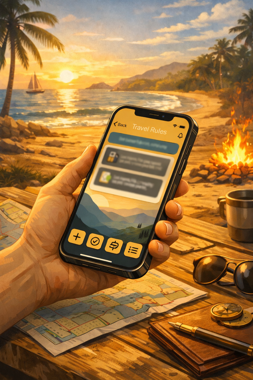Travel Rules App preview